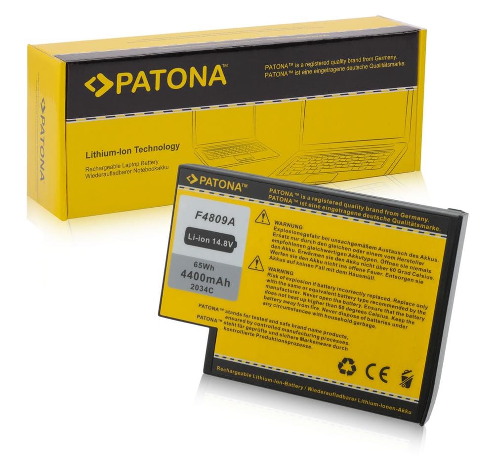 PATONA Akku für HP OmniBook 4100 4101 4102 4105 F1466A F4809