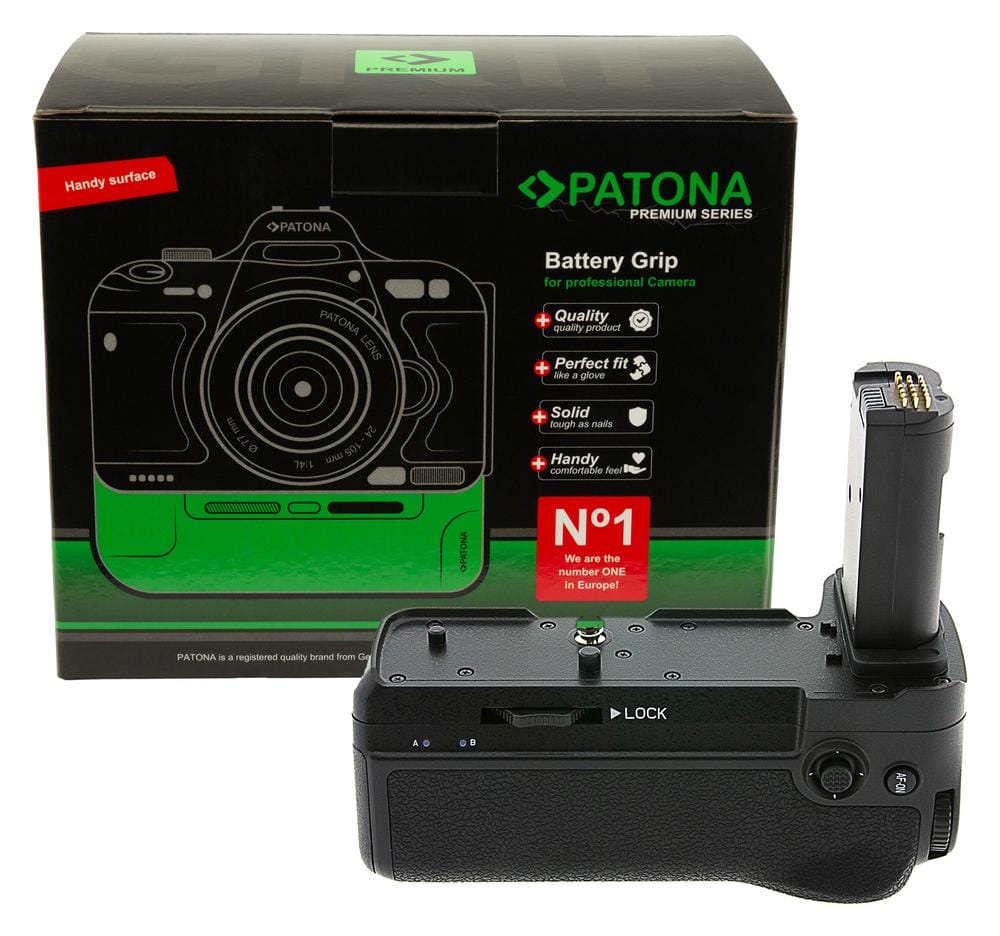 PATONA Premium Batteriegriff Nikon Z6II Z7II für 2 EN-EL15c Akku USB-C Input inkl. IR Fernbedienung PATONA Premium Batteriegriff Nikon Z6II Z7II für 2 EN-EL15c Akku USB-C Input inkl. IR Fernbedienung