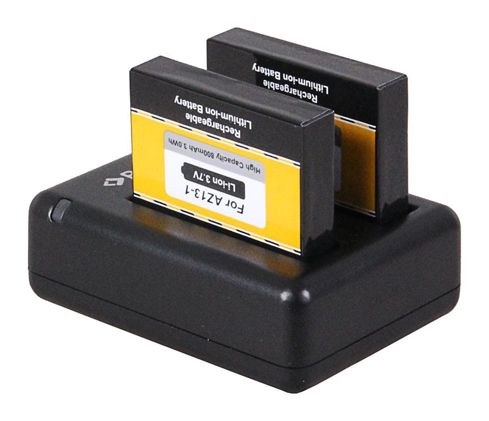 PATONA Dual Schnell-Ladegerät für Xiaomi Yi Xiaoyi YDXJO1XY inkl. Micro-USB Kabel PATONA Dual Schnell-Ladegerät für Xiaomi Yi Xiaoyi YDXJO1XY inkl. Micro-USB Kabel