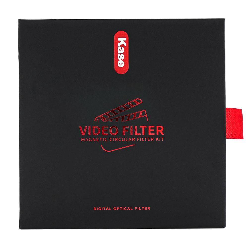 KW Revolution Magnetisches Video Filter Set mit variablem Polfilter und Black Mist 1/4 Filter KW Revolution Magnetisches Video Filter Set mit variablem Polfilter und Black Mist 1/4 Filter