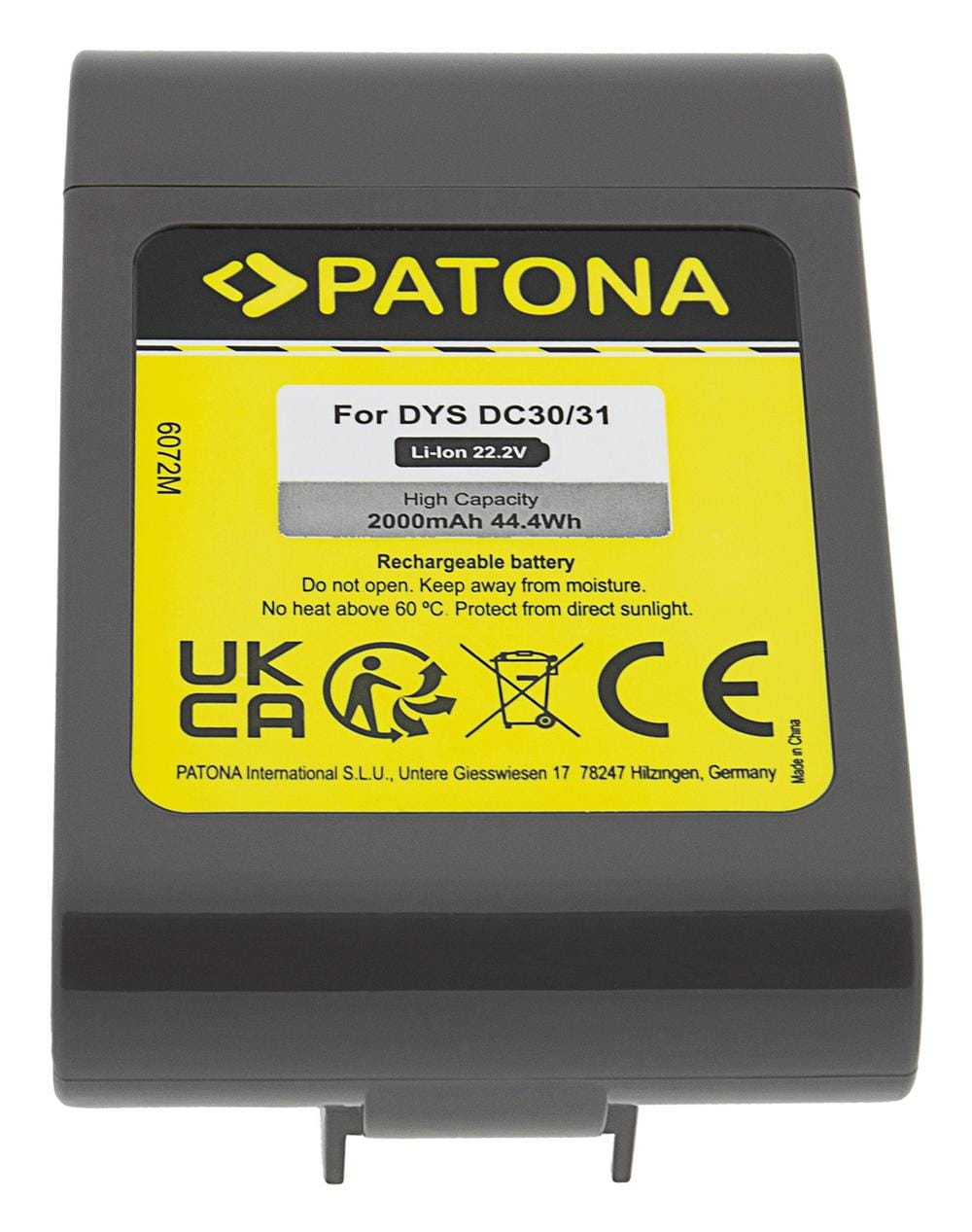 PATONA Akku für Dyson DC31 DC34 17083-4211 18172-01-04 917083-01 PATONA Akku für Dyson DC31 DC34 17083-4211 18172-01-04 917083-01