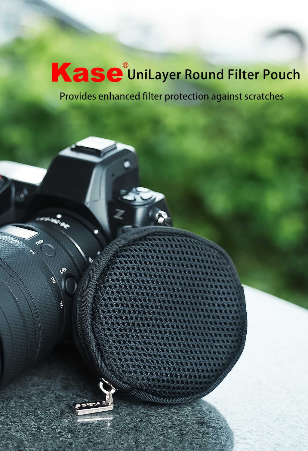 Filter Tasche für magnetische Rundfilter UniLayer bis 82mm Filter