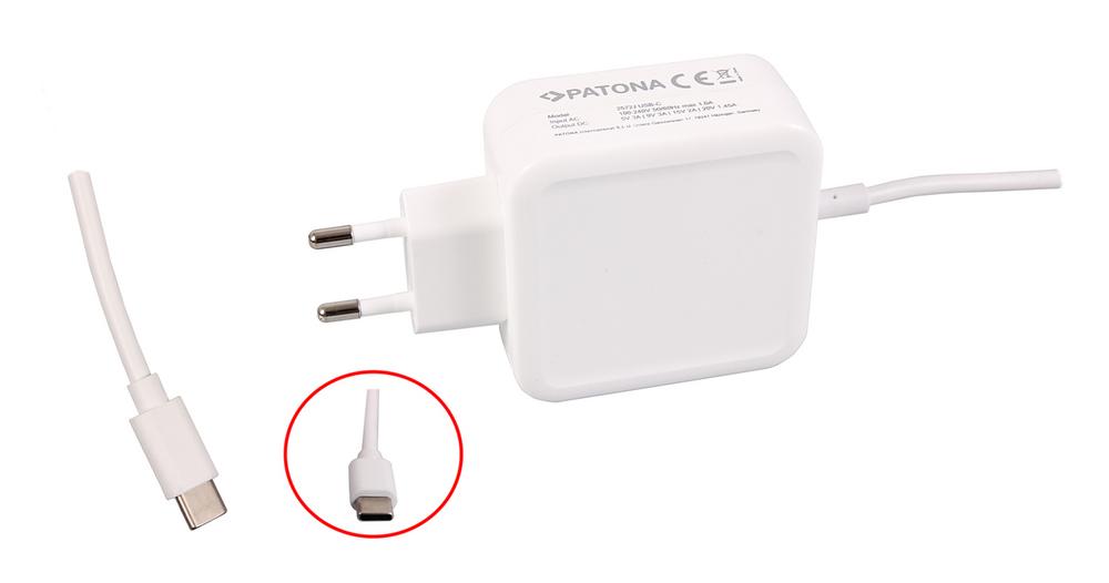 PATONA PD-Adapter 29 W USB‑C Netzteil 5‑20 V für Smartphone und Tablet