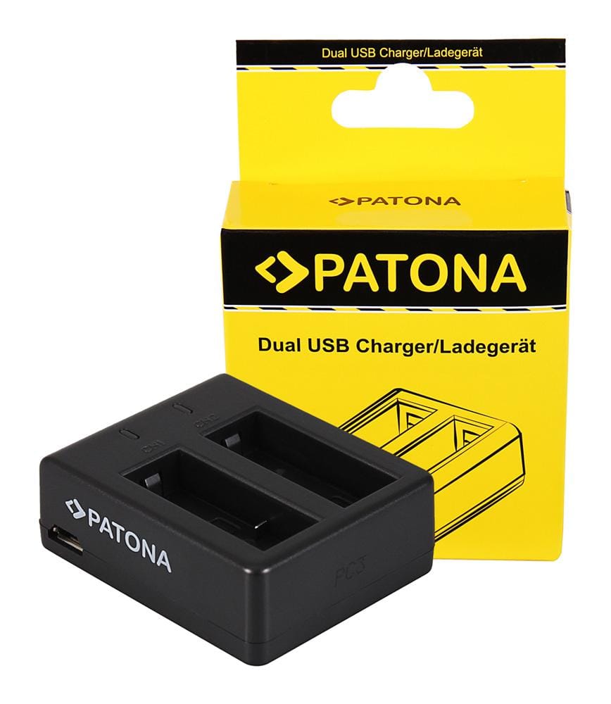 PATONA USB Dual Ladegerät für SJCAM SJ4000 SubTig3 Rollei Actioncam 220 300 300 Plus 310 330 415 416 426 PATONA USB Dual Ladegerät für SJCAM SJ4000 SubTig3 Rollei Actioncam 220 300 300 Plus 310 330 415 416 426