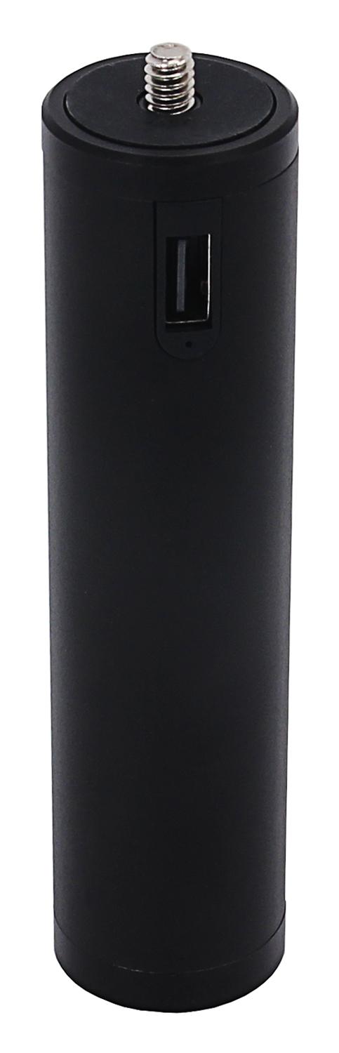 PATONA 6000mAh Power Bank Handgriff für Stativ und Selfiestick mit 1/4 Zoll Schraube und USB Ausgang