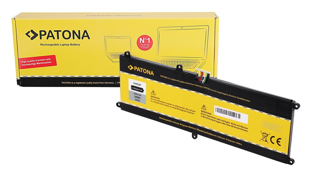 PATONA Akku für Dell Latitude 11 5175 5179 VHR5P 0RFH3V RFH3V
