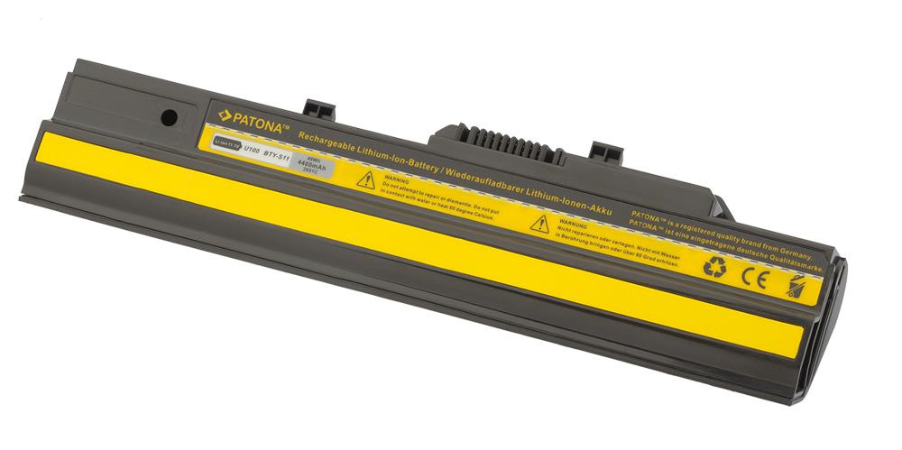 Patona Akku für Medion Akoya E1210 MD96727 MSI U100 schwarz 4,4Ah Patona Akku für Medion Akoya E1210 MD96727 MSI U100 schwarz 4,4Ah