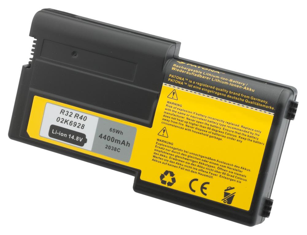 PATONA Akku für IBM Thinkpad R40 R32 02K6928 02K6651 08K8024