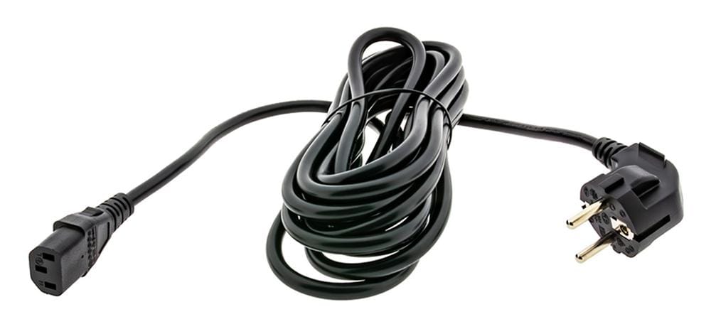 PATONA Schuko‑Kaltgerätestecker C13 IEC‑Stecker 60227‑5 5,0 m für Geräte mit IEC‑C13 Anschluss