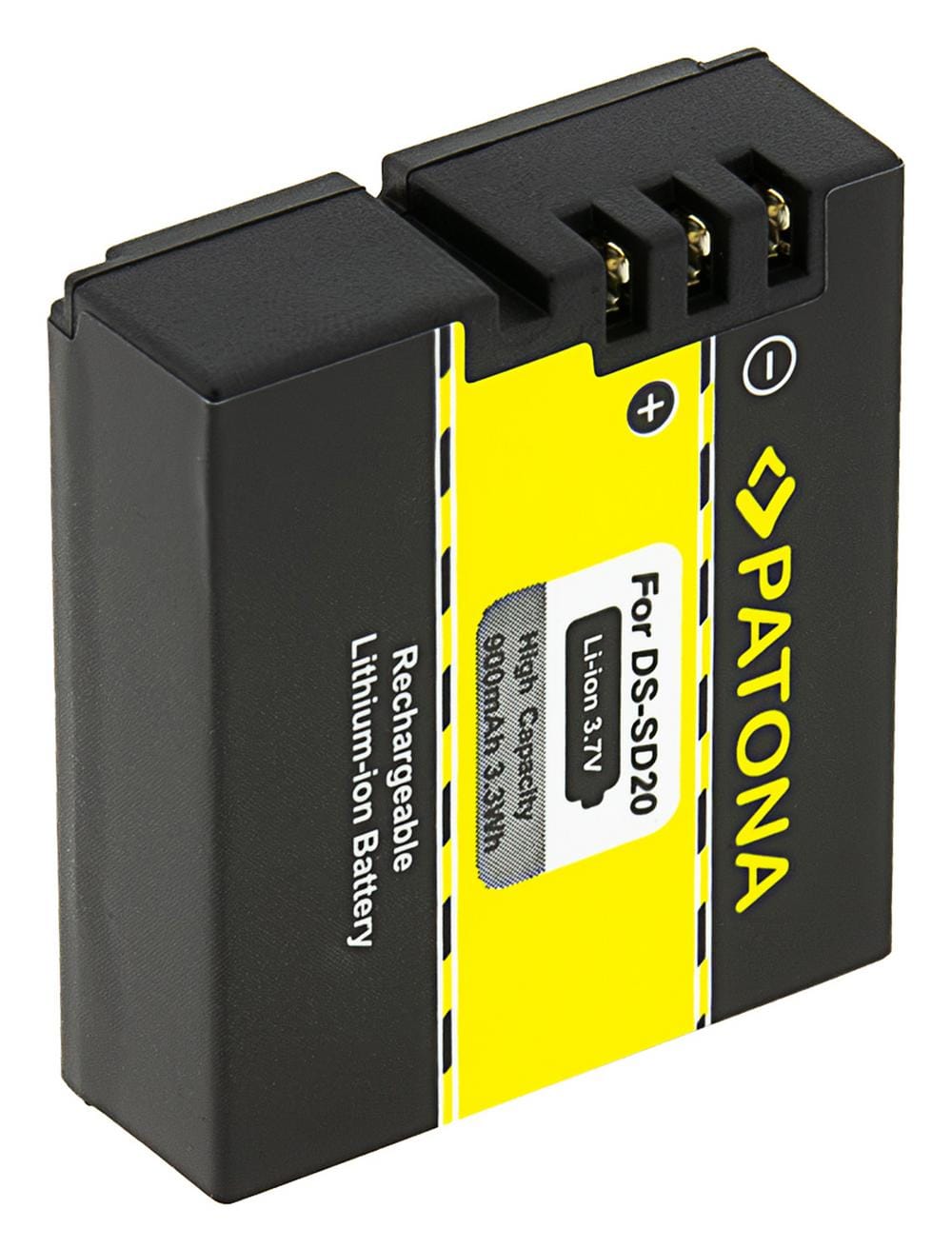 PATONA Akku für Rollei Bullet 3s 4s 5s DS‑SD20 Astak CM‑7200 HD Star 60 PATONA Akku für Rollei Bullet 3s 4s 5s DS‑SD20 Astak CM‑7200 HD Star 60