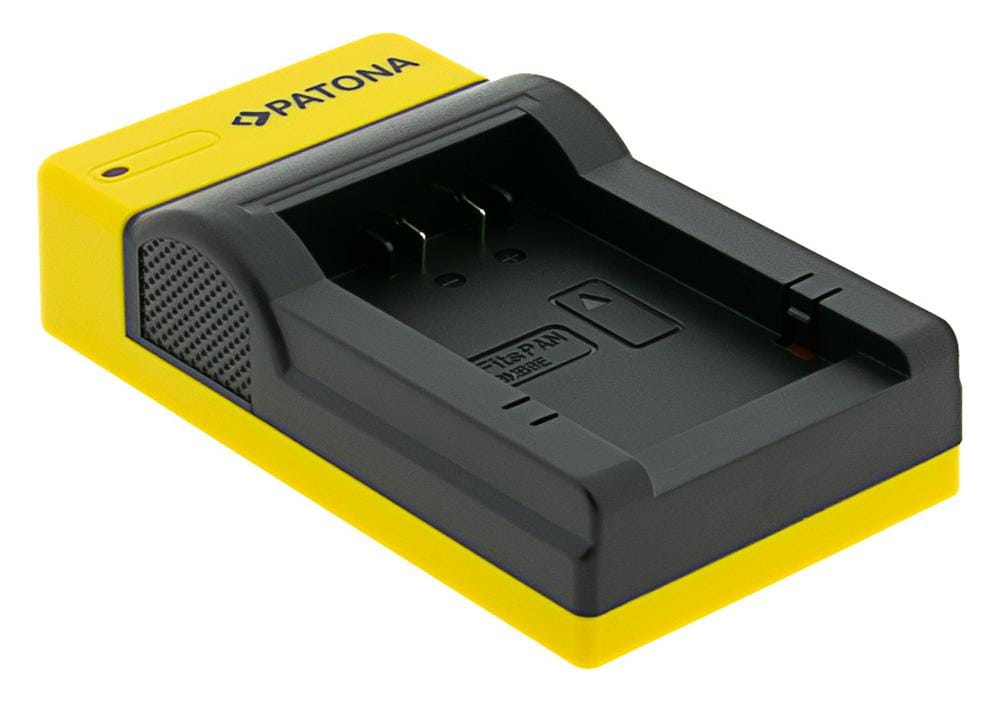 PATONA Slim USB Ladegerät mit USB‑C Input für Leica V‑Lux V‑Lux 2 VLux 2 II und Panasonic DMW‑BMB9