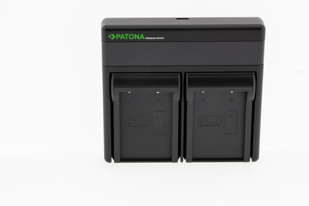 PATONA Premium Dual PD Performance Ladegerät für Nikon EN-EL5 inkl. USB-C Input Output PATONA Premium Dual PD Performance Ladegerät für Nikon EN-EL5 inkl. USB-C Input Output