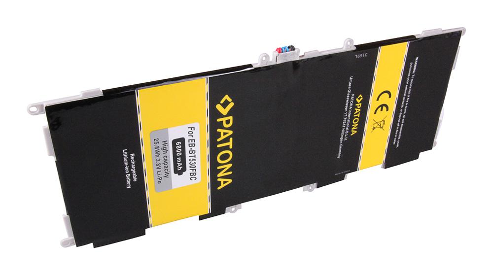 PATONA Akku für Samsung Galaxy Tab 4 10.1 LTE‑A (SM‑T530 SM‑T531 SM‑T533 SM‑T535 SM‑T537 SM‑T537R4) PATONA Akku für Samsung Galaxy Tab 4 10.1 LTE‑A (SM‑T530 SM‑T531 SM‑T533 SM‑T535 SM‑T537 SM‑T537R4)