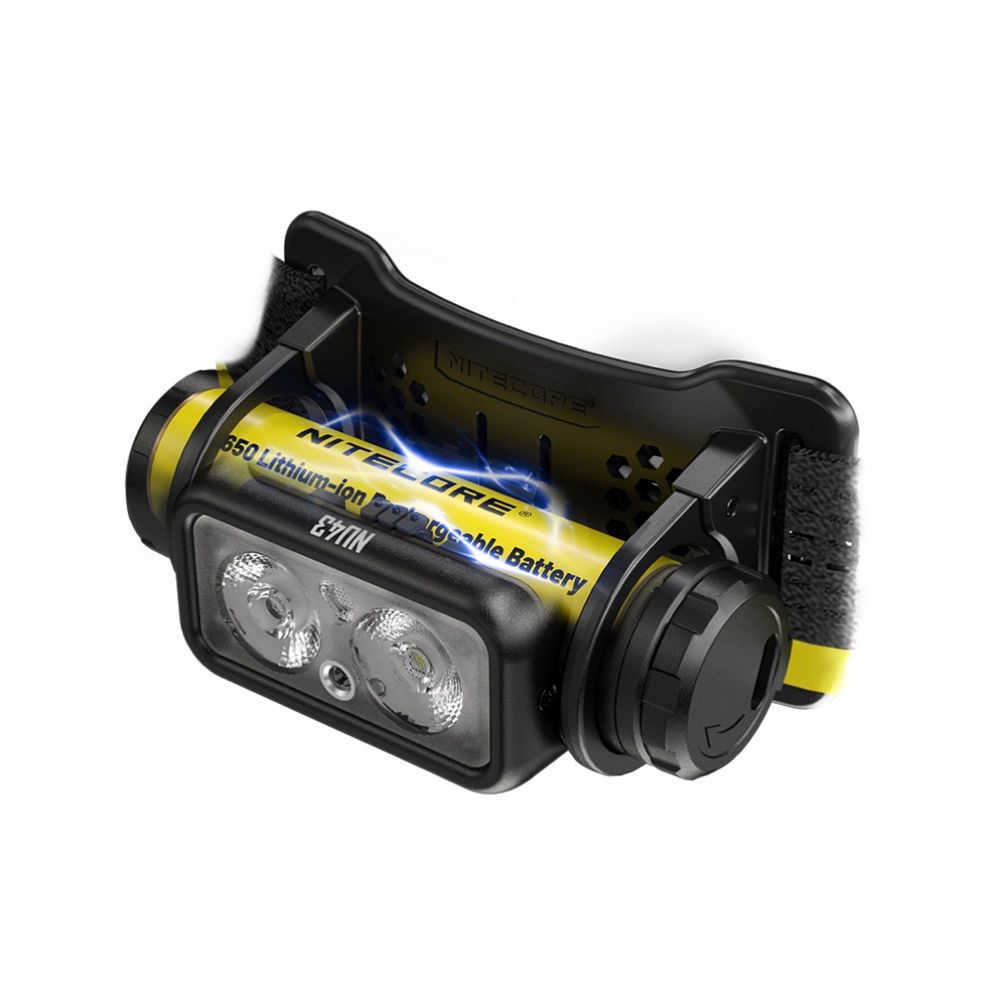 Nitecore NU43 Ultra Light wiederaufladbare Stirnlampe 1400 Lumen