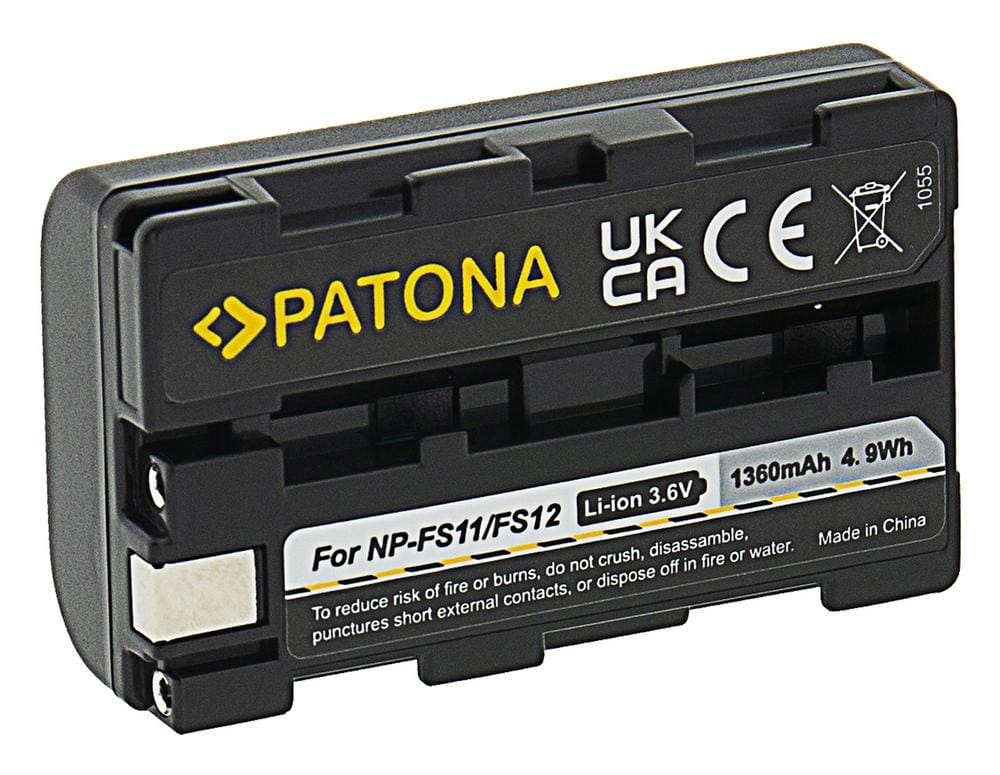 PATONA Akku für Sony NP-FS11 FS10 DCR-TRV1VE DCR-PC1 PC2 PC3 PATONA Akku für Sony NP-FS11 FS10 DCR-TRV1VE DCR-PC1 PC2 PC3