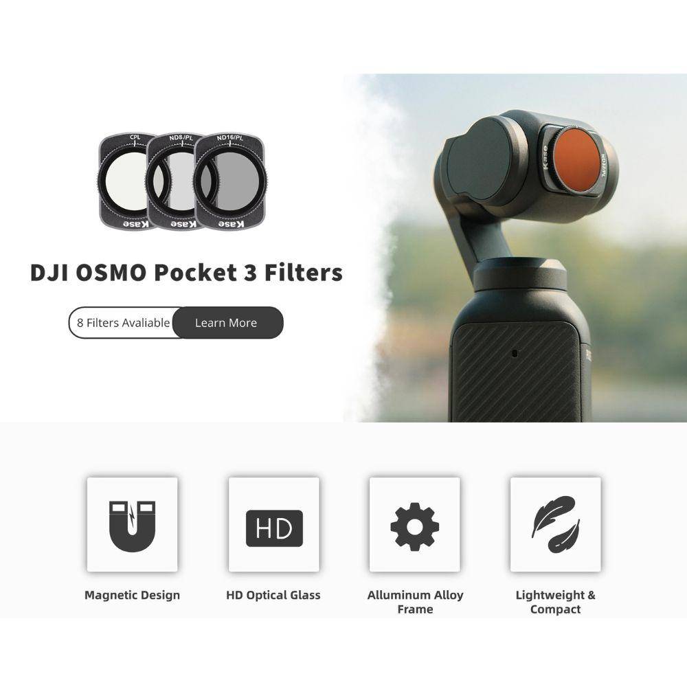 DJI Osmo Pocket 3 4in1 Filter Set DJI Osmo Pocket 3 4in1 Filter Set