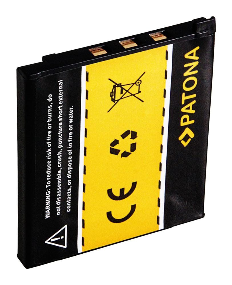 PATONA Akku für Casio NP-60 NP60 EXILIM EX-S10 EX-Z80 EX-Z9 EXS-10