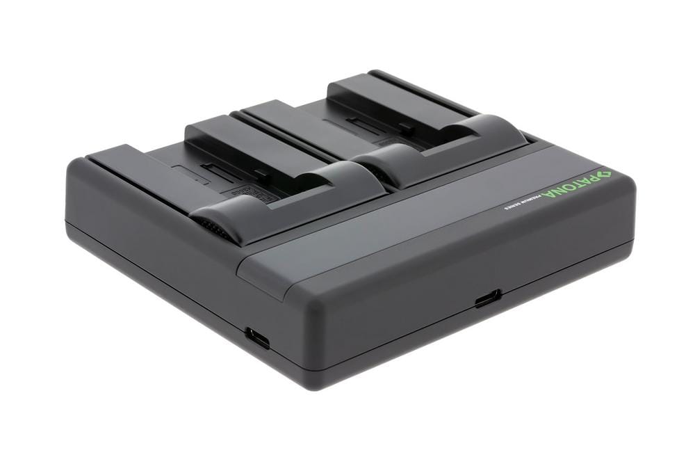 PATONA Premium Dual PD Performance Ladegerät für Fuji NP-80 inkl. USB-C Input/Output