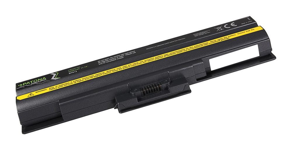 PATONA Premium Akku für Sony BPS13 ohne CD, Schwarz, kompatibel mit Vaio VGN CS11S P VGN CS11S Q VGP