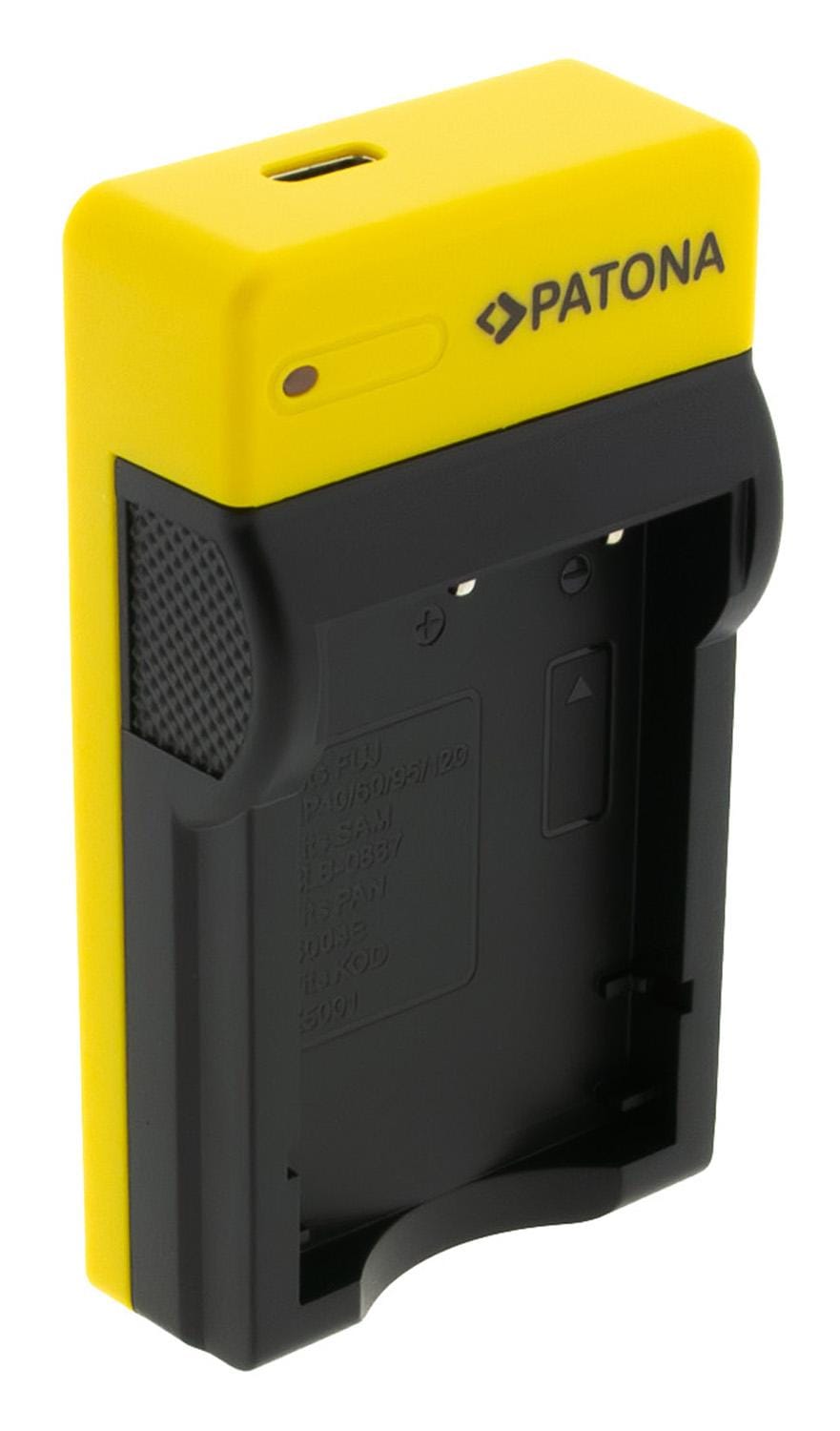 PATONA Slim USB Ladegerät mit USB-C Input für Fujifilm Fuji NP-40 Finepix F30 F-30 F31 F-31 F31fd