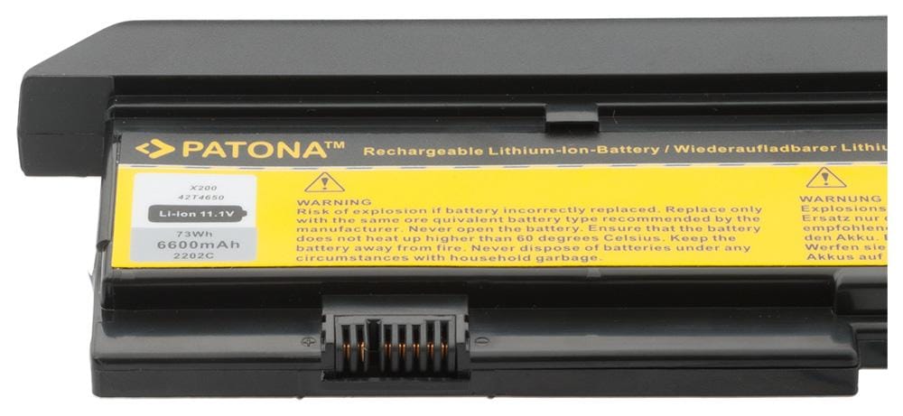 PATONA Akku für IBM X200 X200S 42T4543 42T4646 42T4650 42T4560 43R9253 PATONA Akku für IBM X200 X200S 42T4543 42T4646 42T4650 42T4560 43R9253