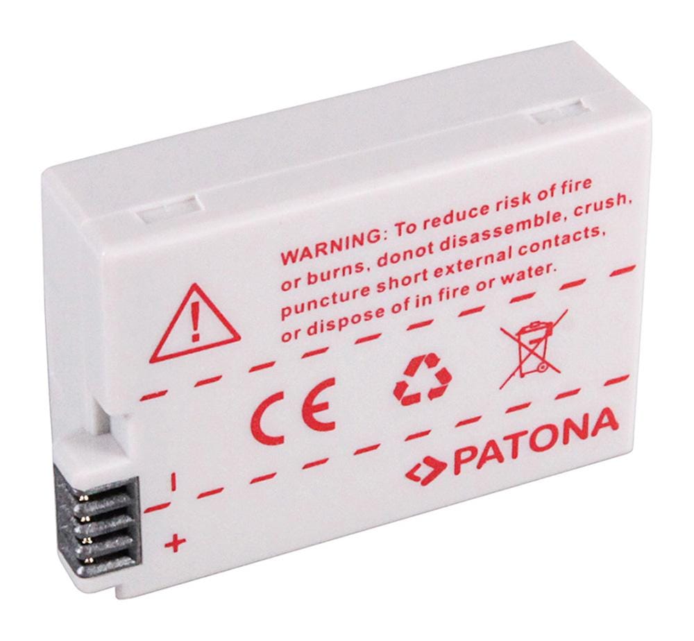 PATONA Akku für Canon LP-E8 LPE8 EOS 550D EOS 600D EOS 550 D EOS 600 D
