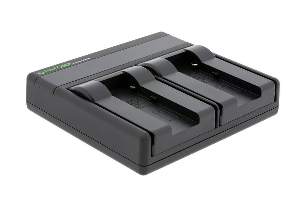 PATONA Premium Dual PD Performance Ladegerät für Fuji NP-80 inkl. USB-C Input/Output