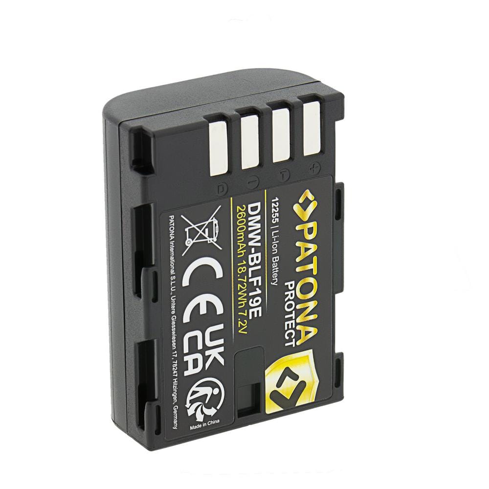 PATONA PROTECT Akku für Panasonic Lumix DMC‑GH3 GH3A GH4 DMW‑BLF19 PATONA PROTECT Akku für Panasonic Lumix DMC‑GH3 GH3A GH4 DMW‑BLF19