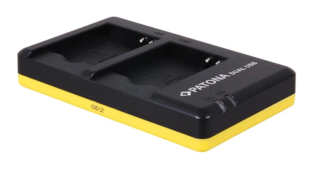 PATONA Dual Schnell-Ladegerät für Panasonic DMW-BCM13 BCM13 inkl. Micro-USB Kabel PATONA Dual Schnell-Ladegerät für Panasonic DMW-BCM13 BCM13 inkl. Micro-USB Kabel