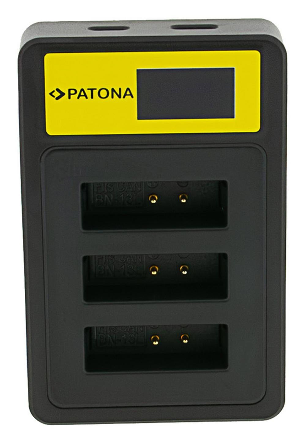 PATONA Smart Triple LCD USB Ladegerät für Canon NB-13L PowerShot G5 X G5X G7 X G7 X Mark II G7X G9 X