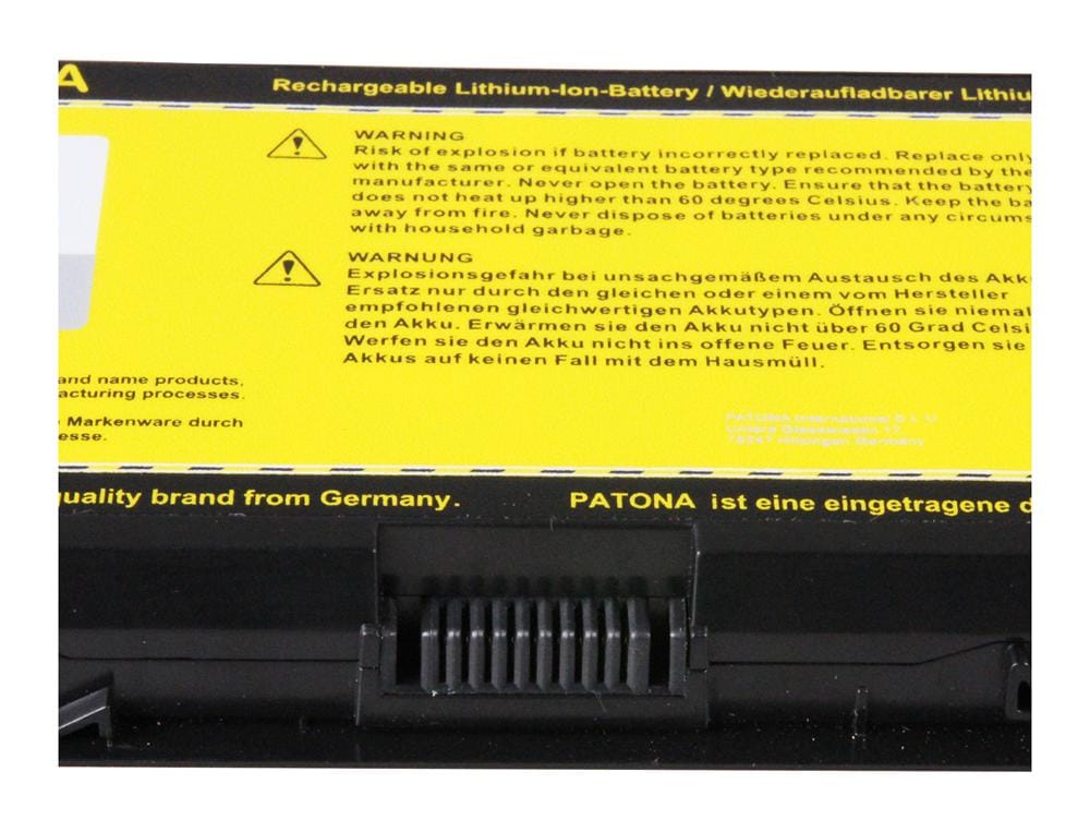 PATONA Akku für Dell Precision M4600 M-4600 M4700 M-4700 M6600 M-6600