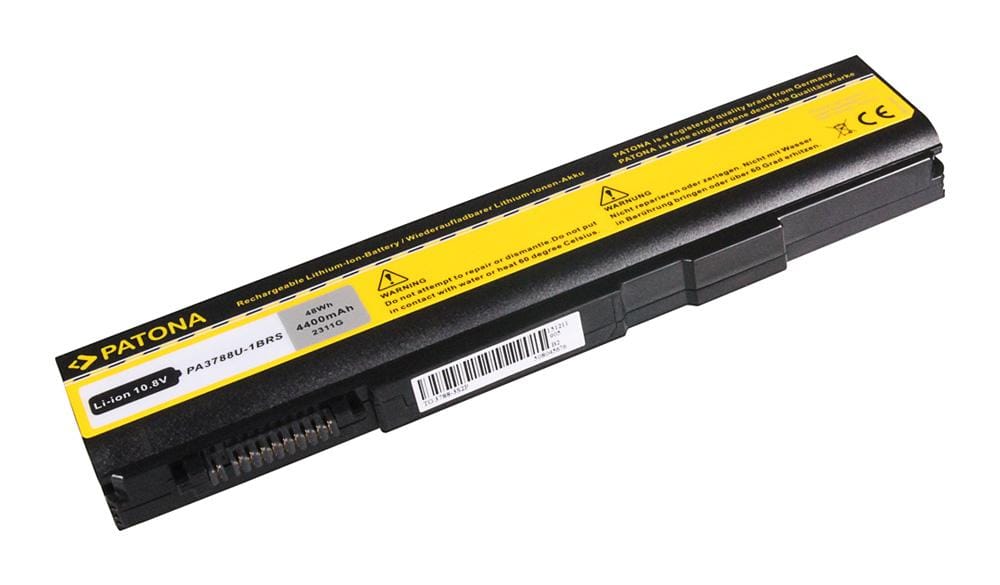 PATONA Akku für Toshiba PA3788 PA3788U-1BRS PABAS223 B450 B452 F