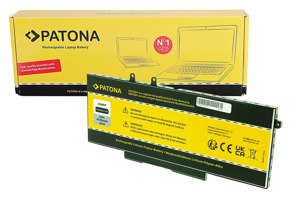 PATONA Akku für Dell Latitude 5410 5511 5401 5501 5411 Precision 3540 3541 3551 3HWPP PATONA Akku für Dell Latitude 5410 5511 5401 5501 5411 Precision 3540 3541 3551 3HWPP
