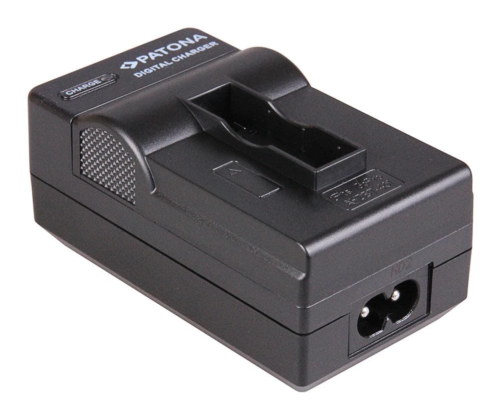 PATONA 2in1 Ladegerät für GoPro Hero4 AHDBT-401 Black Silver Music Surf