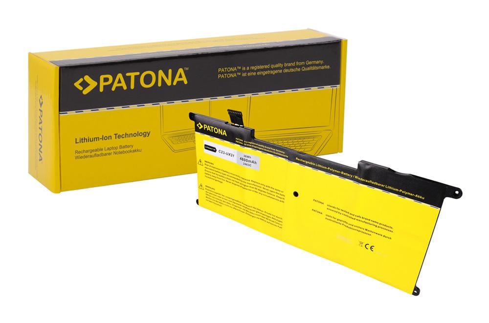 PATONA Akku für Asus UX21 Series Ultrabook UX21 UX21A UX21E UX21E DH52 C23U PATONA Akku für Asus UX21 Series Ultrabook UX21 UX21A UX21E UX21E DH52 C23U