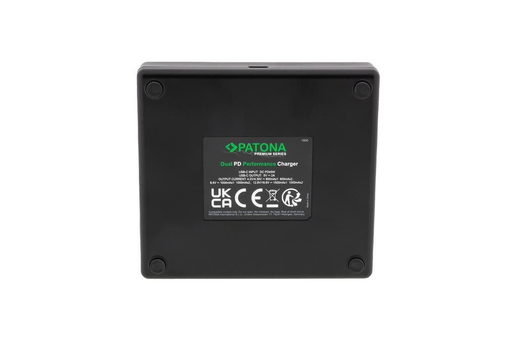 PATONA Premium Dual PD Performance Ladegerät für Samsung NP-700 inkl. USB-C input/output PATONA Premium Dual PD Performance Ladegerät für Samsung NP-700 inkl. USB-C input/output