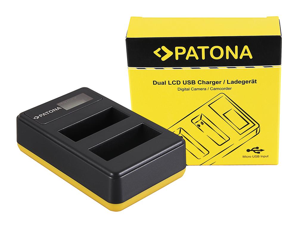PATONA Dual LCD USB Ladegerät für Nikon EN-EL14 CoolPix D3100 D3200 D5100 D5200 P7000 P7100 P7700 PATONA Dual LCD USB Ladegerät für Nikon EN-EL14 CoolPix D3100 D3200 D5100 D5200 P7000 P7100 P7700