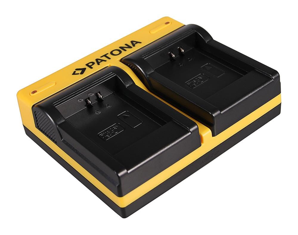 PATONA Dual Ladegerät für Canon NB-11L IXUS 125HS 240HS NB-11L Powershot A1200 A2200 inklusive Micro-USB