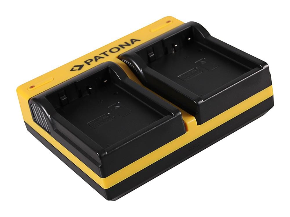 PATONA Dual Ladegerät für Panasonic DMW-BLD10 Lumix DMCGF2 DMC-GF2 inkl. Micro-USB Kabel PATONA Dual Ladegerät für Panasonic DMW-BLD10 Lumix DMCGF2 DMC-GF2 inkl. Micro-USB Kabel