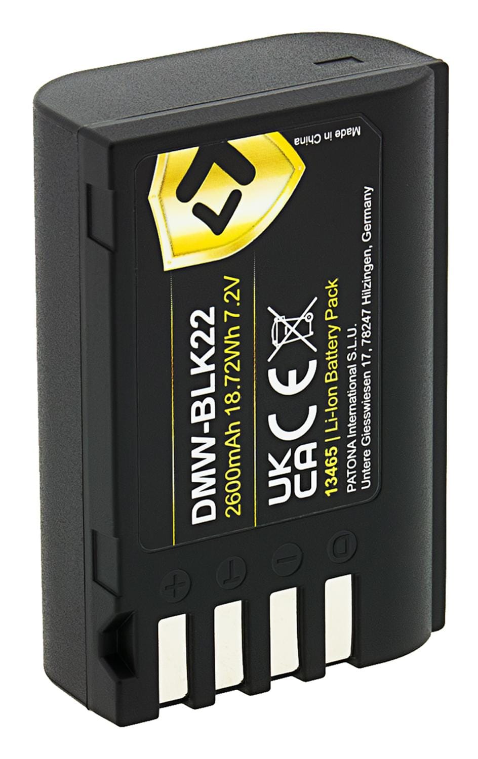 PATONA PROTECT Akku für Panasonic DMW-BLK22 DC-S5 G9 GH5 GH5S GH6 PATONA PROTECT Akku für Panasonic DMW-BLK22 DC-S5 G9 GH5 GH5S GH6