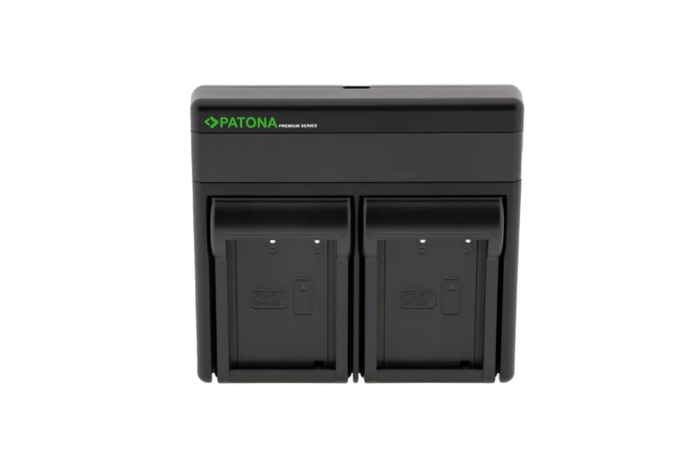 PATONA Premium Dual PD Performance Ladegerät für Fuji NP-W126 inkl. USB-C input/output