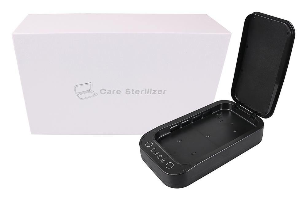 PATONA Mobiles Sterilisationsgerät VM2 für Uhren Schmuck Smartphones und mehr – Schwarz PATONA Mobiles Sterilisationsgerät VM2 für Uhren Schmuck Smartphones und mehr – Schwarz