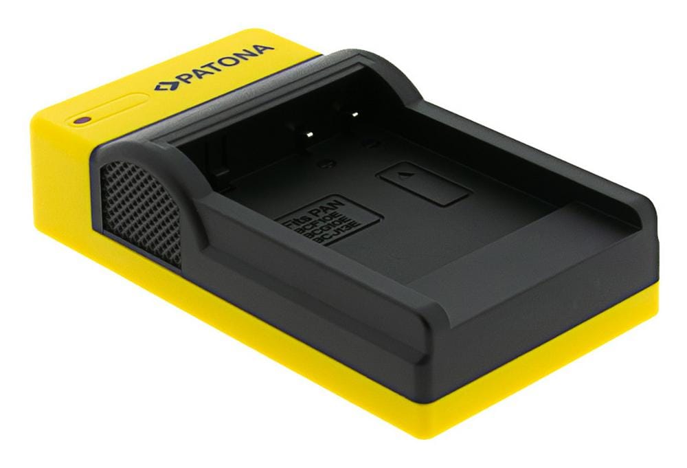 PATONA Slim USB Ladegerät mit USB‑C Input für Panasonic DMW‑BCF10E Lumix DMC‑FS7 DMCLX5 DMC‑LX5 PATONA Slim USB Ladegerät mit USB‑C Input für Panasonic DMW‑BCF10E Lumix DMC‑FS7 DMCLX5 DMC‑LX5
