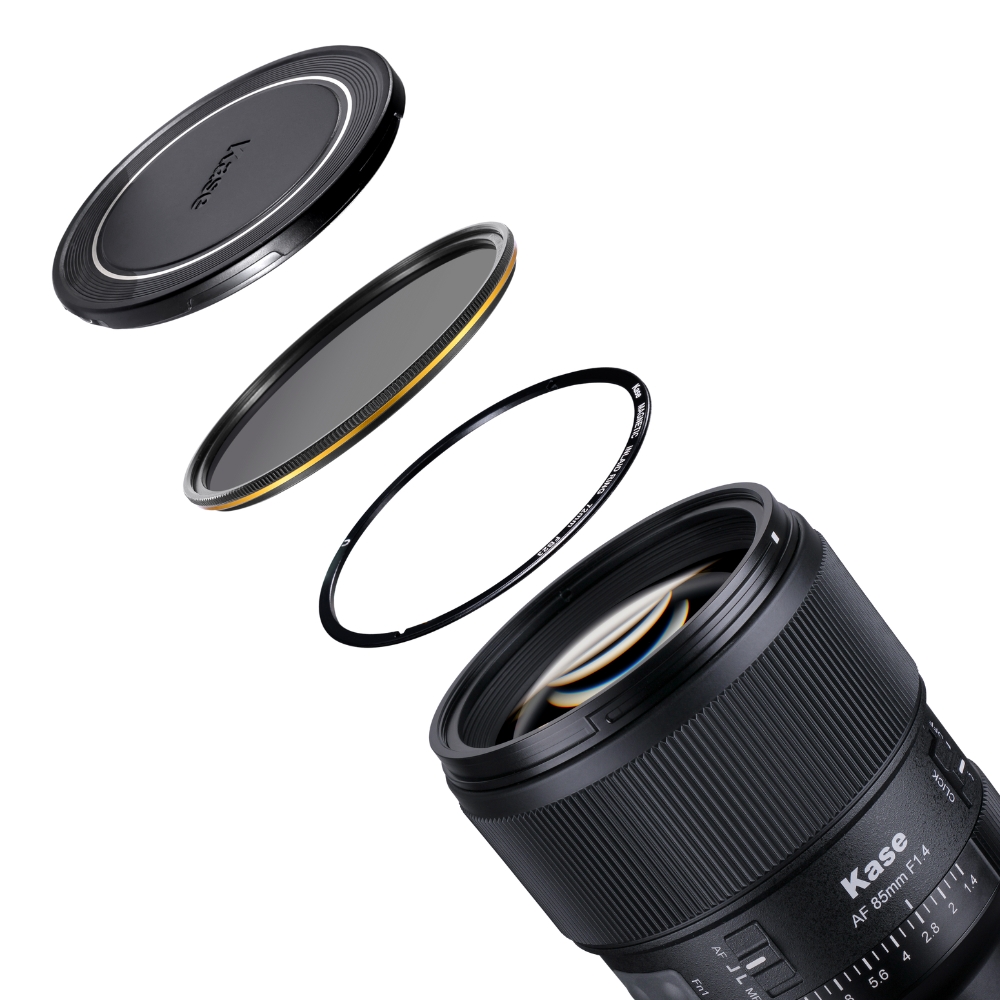 Kase 85mm F1.4 Portrait Objektiv – Nikon Z Mount mit Magnetfilter-Technologie Kase 85mm F1.4 Portrait Objektiv – Nikon Z Mount mit Magnetfilter-Technologie