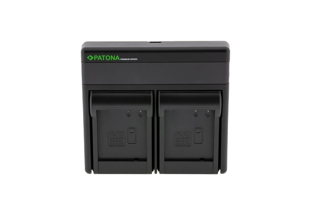 PATONA Premium Dual PD Performance Ladegerät für Panasonic DMW-BLE9E inkl. USB-C input/output
