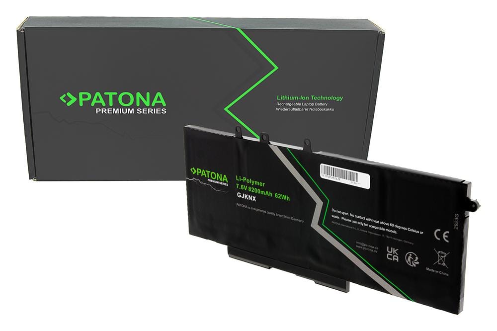 PATONA Premium Akku 7,6 V für Dell E5280 E5480 E5580 M3520 M3530 GJKNX 3DDDG