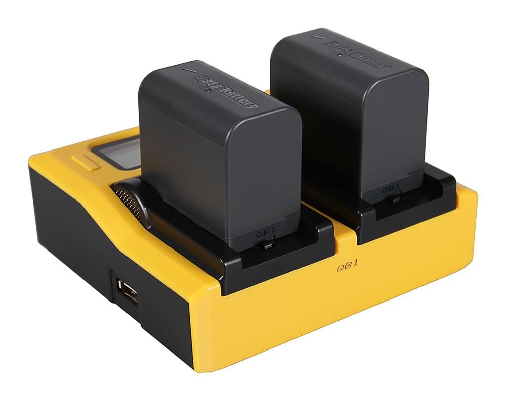 PATONA Dual LCD USB Ladegerät für JVC BNVF808 BN-VF808 BNVF808U BN-VF808U