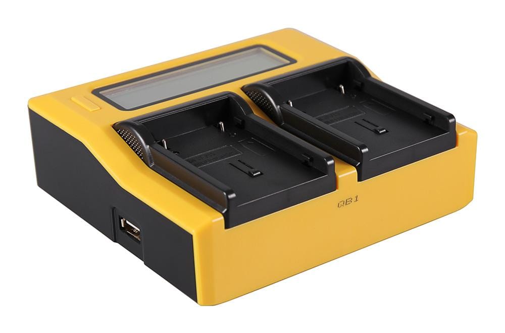 PATONA Dual LCD USB Ladegerät für JVC BNV408 BN-V408 PATONA Dual LCD USB Ladegerät für JVC BNV408 BN-V408