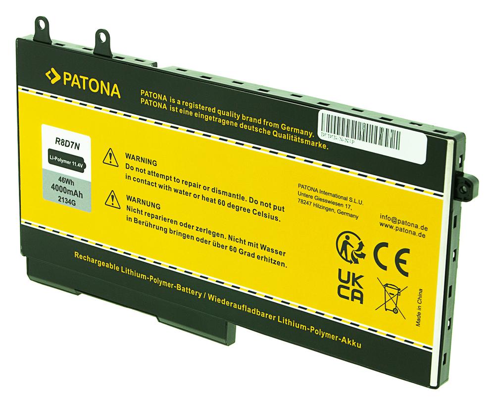 PATONA Akku für Dell Latitude 5400 E5400 5410 E5410 5500 Precision 3540 1V1XF R8D7N