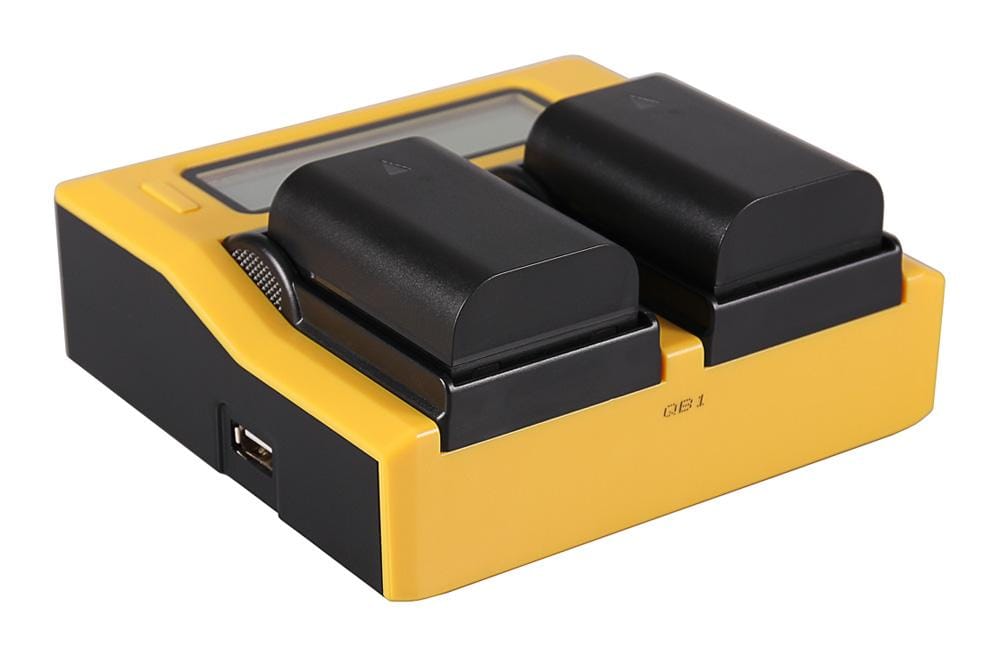 PATONA Dual LCD USB Ladegerät für Samsung BP1900 BP-1900 EDBP1900 ED-BP-1900